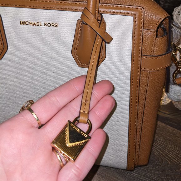 NWOT Michael Kors Mercer Satchel Handbag - Picture 5 of 12
